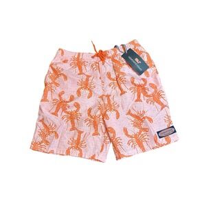 VINEYARD VINES CHAPPY lobster toss TRUNKS Boys Size S (8-10) NWT